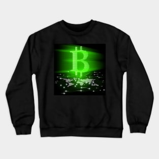 Bitcoin Concept Crewneck Sweatshirt